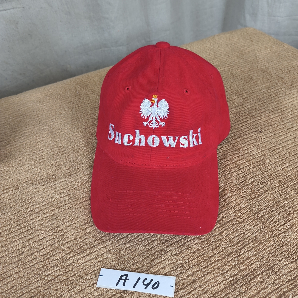 Polish Suchowski Unisex Adjustable Red Ball Cap